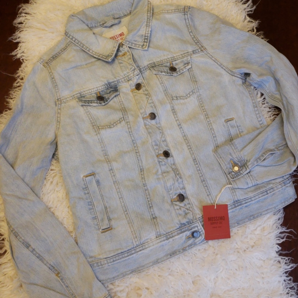 Stonewashed Denim Jacket